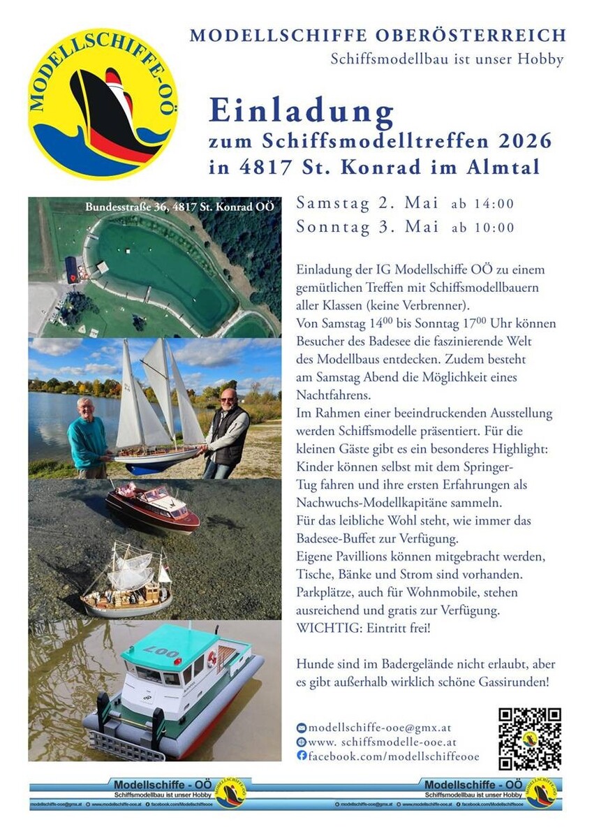 Einladung St. Konrad/Almtal 2026